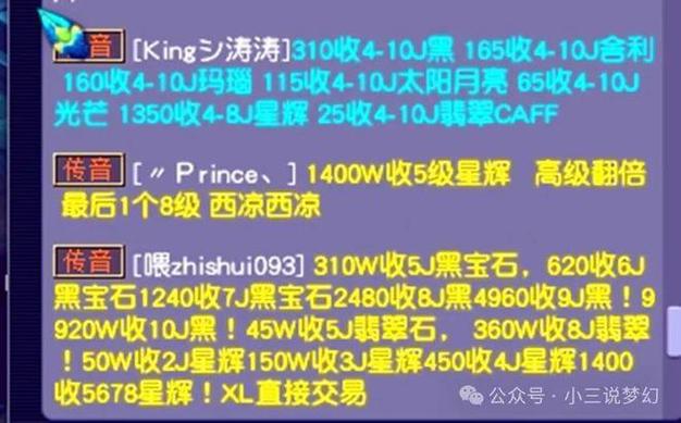 梦幻西游中宝石与星辉石价格上涨背后的原因分析与建议